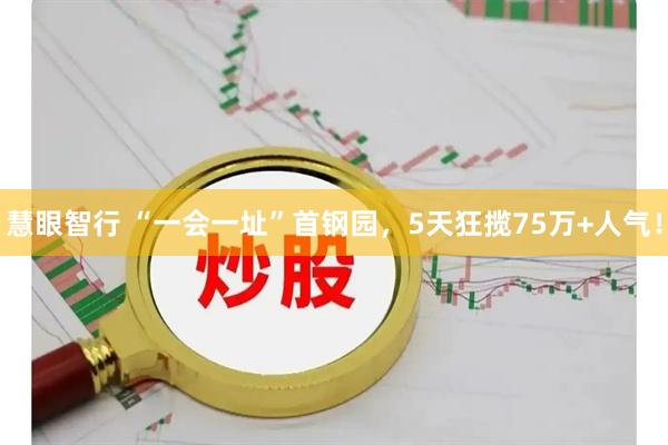 慧眼智行 “一会一址”首钢园，5天狂揽75万+人气！
