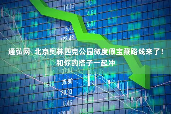 通弘网  北京奥林匹克公园微度假宝藏路线来了！和你的搭子一起冲