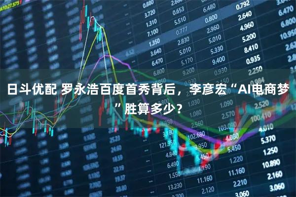 日斗优配 罗永浩百度首秀背后，李彦宏“AI电商梦”胜算多少？