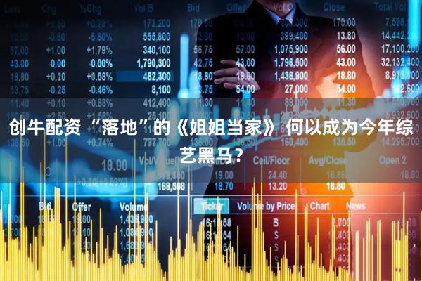 创牛配资 “落地”的《姐姐当家》 何以成为今年综艺黑马？